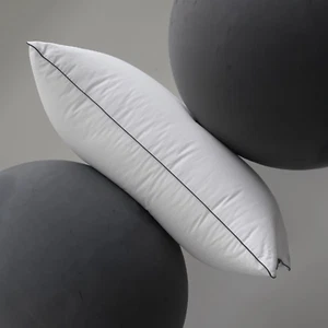 Luxury Hungarian Goose down Pillows Standard Size 1 Pack, Medium Firm Bed Pillow - Picture 1 of 9