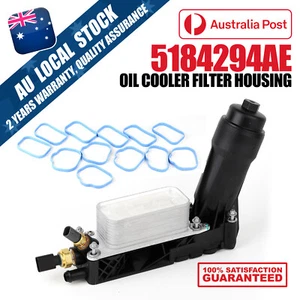 1X OEM Engine Oil Housing Cooler Adapter For Chrysler Dodge Jeep 3.6L 5184294AE - Picture 1 of 11