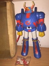 Vintage Tekkaman PEGAS Mini Jumbo Machinder 35 cm COMPLETO e MAI USATO