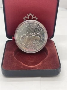 1980 Elizabeth II D.G. Regina Canadian Silver Dollar Coin - Picture 1 of 5