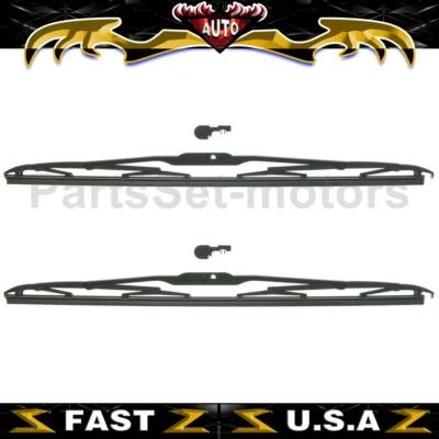 2x Windshield Wiper Blade Front For 2004 Ford F-150 Heritage 5.4L - Image 1 of 4