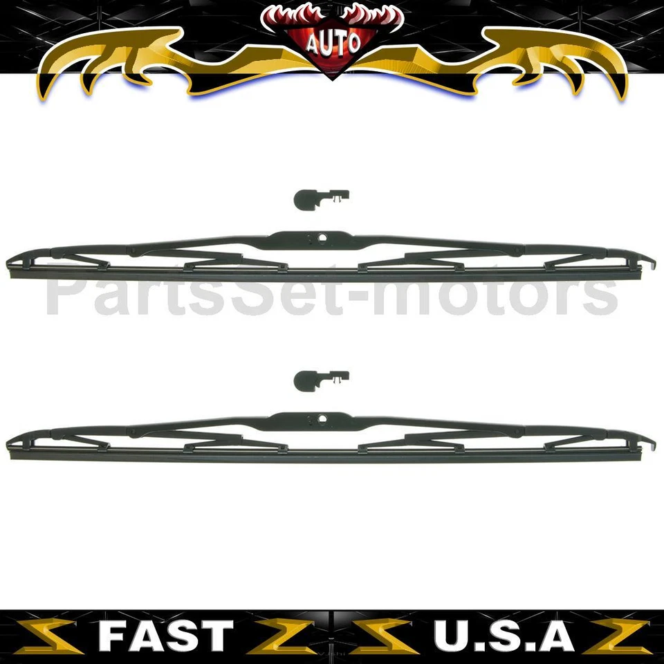 2x Windshield Wiper Blade Front For 2004 Ford F-150 Heritage 5.4L - Image 1 of 4