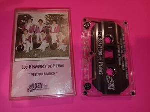 Los Braveros De Peña Cassette Norteño Corridos Dr Records - Picture 1 of 6