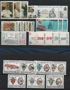 VATICANO 1979 ANNATA COMPLETA 23 FRANCOBOLLI NUOVI INTEGRI MNH** - Picture 1 of 1