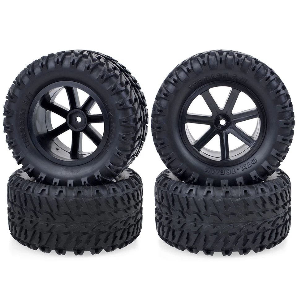 4x Desert Wheels Tires 12mm Hex for 1/10 Corally Kyosho Ultima Hobao HPI RC Car - Image 1 of 4