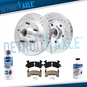 2WD Front Disc Rotors + Brake Pads for Chevy Monte Carlo Buick Regal GMC Sonoma - Picture 1 of 10