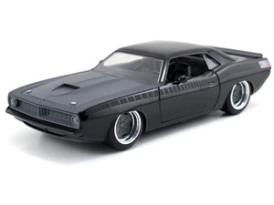 1/24 Jada Fast & Furious 7 Movie Letty's Plymouth Barracuda Diecast Black 97195 - Bild 1 von 4