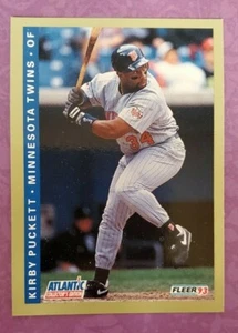 1993 Fleer Atlantic Collector's Edition #18 Kirby Puckett Minnesota Twins - PC - Bild 1 von 2