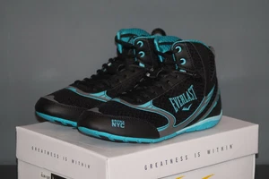 EVERLAST FORCE high Damen Boxschuhe Stiefel ELW-126I schwarz türkis