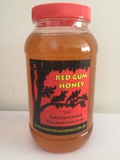 Pure Australian Red Gum Honey Organic Unprocessed 