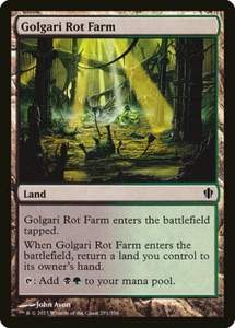 Magic MTG Tradingcard Commander 2013 Golgari Rot Farm 291/356 - Imagen 1 de 1