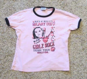 Vintage 2005 Hilary Duff Tour T-Shirt Youth Large 14-16 - Picture 1 of 3
