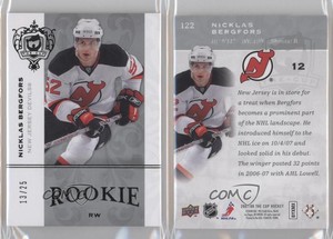 2007-08 Upper Deck The Cup Rookie Gold /25 Niclas Bergfors #122 Rookie RC