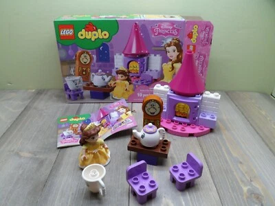 Lego Duplo Disney Princess Belle's Tea Party Set 10877 Used Complete In Box - Image 1 of 4