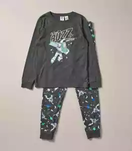 Kids Disney Glow-In-The-Dark Buzz Lightyear Cotton Pyjama Size 16 - Picture 1 of 3