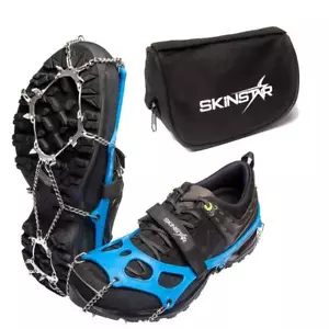 SkinStar TRAIL RUN LIGHT Grödel Steigeisen Eisspikes,Schuhkrallen Spikes - Schuh - Bild 1 von 1