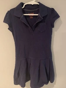 Cat & Jack Girls Navy Dress - Uniform- Size XS (4/5) - Picture 1 of 5