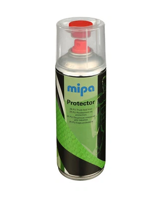 MIPA Protector 2K Spray Schwarz inkl. Härter 400ml Schutzlack 2K Beschichtung  - Bild 1 von 3