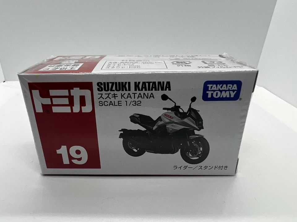 Tomica #19 1/32 Suzuki Katana Gift New Collect Model Car Tomy Diecast Takara - Image 1 of 1