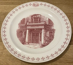 Wedgwood - Phillips Exeter Academy - Piatto 10" - 175° anniversario. - Dunbar Hall - Foto 1 di 3