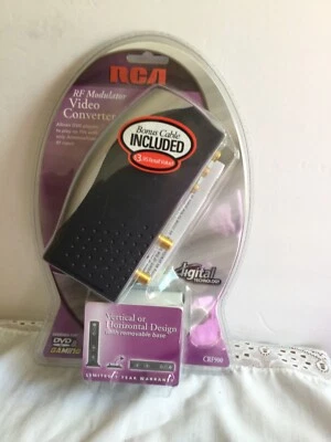 New Unopened RCA RF Modulator Video Converter Model CRF900 Digital Technology - Image 1 of 4