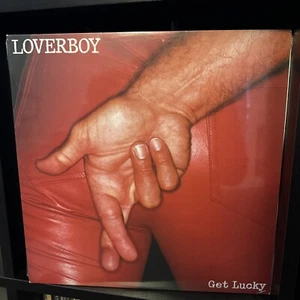 Loverboy- Get Lucky Vinyl Record 2021 Reissue Black - Picture 1 of 4