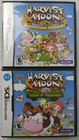 Harvest Moon DS Sunshine Island & Island of Happiness Bundle - CIB w Tracking