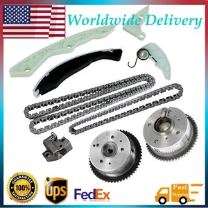 2PCS Timing Chains Kit For Hyundai Genesis Coupe Santa Fe Sonata Tucson 2.4 - Picture 1 of 10