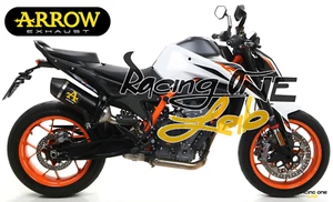 EXHAUST MUFFLER ARROW RACE-TECH ALUMINIUM DARK KTM 790 890 DUKE / R - Picture 1 of 1