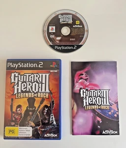 Guitar Hero 3 Legends of Rock PS2 PAL Complete with Manual Free Post & Tracking - Picture 1 of 3