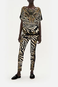 NEW CAMILLA EARN YOUR STRIPES LEGGINGS 3XL . - Picture 1 of 5