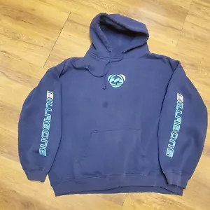 Sudadera con Capucha Billabong Años 90 De Colección Para Hombres XL Spellout Grunge Skate Surf Azul Marino - Imagen 1 de 18