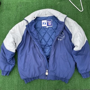 Vintage 90s NFL Dallas Cowboys Jacket Logo 7 Size Large Puffer VTG NFL Gameday - Picture 1 of 5