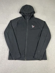 Lululemon Hoodie Mens Large Black NFL Houston Texans #25 Warm Up Gym Full Zip - Picture 1 of 12