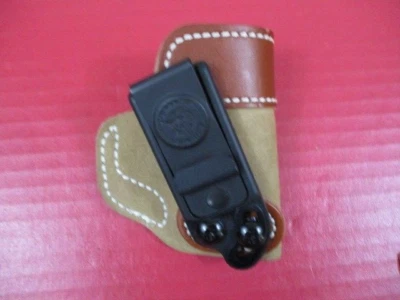 DeSantis #106 R7 麂皮 IWB 皮带枪套适用于鲁格 LCP 手枪 - 完好 — 第 1/4 张图片