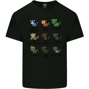 Funny Cat Superheroes Kids T-Shirt Childrens - Picture 1 of 77
