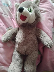 CONSTRUYE UN OSO Great Wolf Lodge WILEY THE WOLF 16" Peluche BAB - Imagen 1 de 2