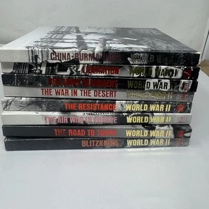 World War II Time Life Books WW2 Series Volumes Set Of 8 Vintage 1980's - Bild 1 von 8