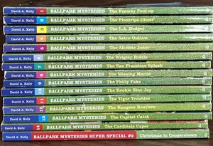 BALLPARK MYSTERIES Lot of 16 Books 1-14 + 1 Christmas Special Special D. Kelly - Picture 1 of 10
