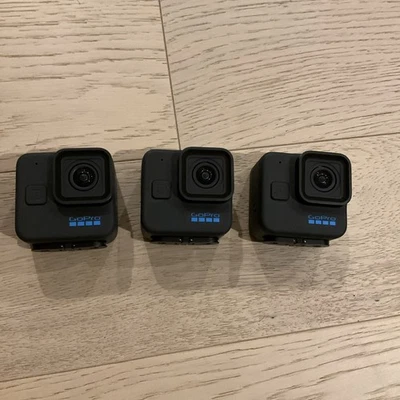 3x GoPro Hero 11 Mini | DOES NOT TURN ON | For Parts / Repair/ GoPro Exchange - Image 1 of 2