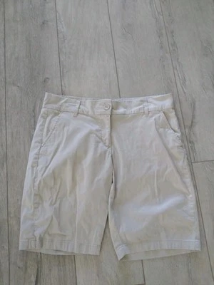 PER SE, Womens Khaki Bermuda Shorts, Sz 12,Exc Cond  - Image 1 of 4