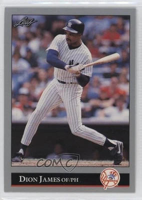 1992 Leaf Dion James #365 - Image 1 of 2