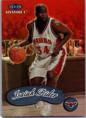 Fleer Mystique #64 Isaiah Rider Atlanta Hawks 1999-00 Foto 1 de 2