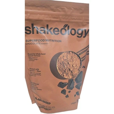 Brand New Shakeology • Exp 02/27 Vegan Chocolate Bag 30 Scoops Meal Replacement - Image 1 of 4