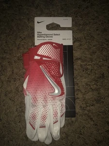 Guanti da battuta Nike Hyperdiamond Select Diamond sport softball donna rosso medio - Foto 1 di 1