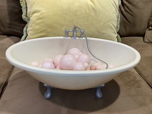 Retired American Girl Doll Bubble Spa Tub Bathtub Claw Foot Tub with Bubbles - Picture 1 of 6