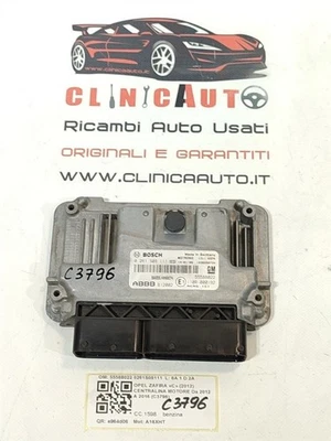CENTRALINA MOTORE PER OPEL Zafira Tourer (2010-) 55588022 0261S08111 A16XHT ben - Immagine 1 di 4