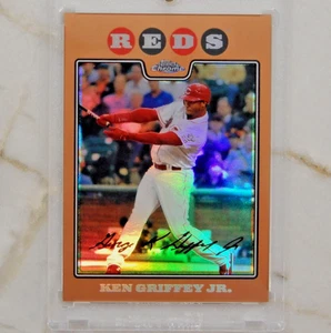 Ken Griffey Jr Cincinnati Reds 2008 Topps Chrome #152 Copper Refractor SP! - Bild 1 von 2
