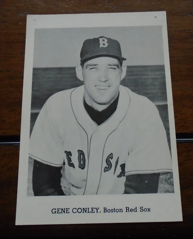 Foto del jugador de los Medias Rojas de Boston de Gene Conley años 60 Foto 1 de 1