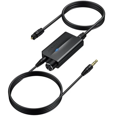 Convertitore Audio Digitale Analogico da SPDIF a 3,5 mm Convertitore DAC a 192 - Immagine 1 di 4